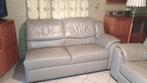 salon in leder, Ophalen, Leder, Gebruikt, Leer