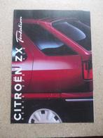 BROCHURE CITROEN ZX TENTATION SERIE SPECIALE, Livres, Autos | Brochures & Magazines, Citroën, Utilisé, Enlèvement ou Envoi