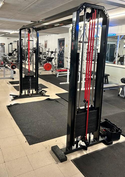 CABLE CROSSOVER 2,14 HOOG ! 2 X 100 KG BLOK VENEBERG, Sport en Fitness, Fitnessmaterialen, Ophalen