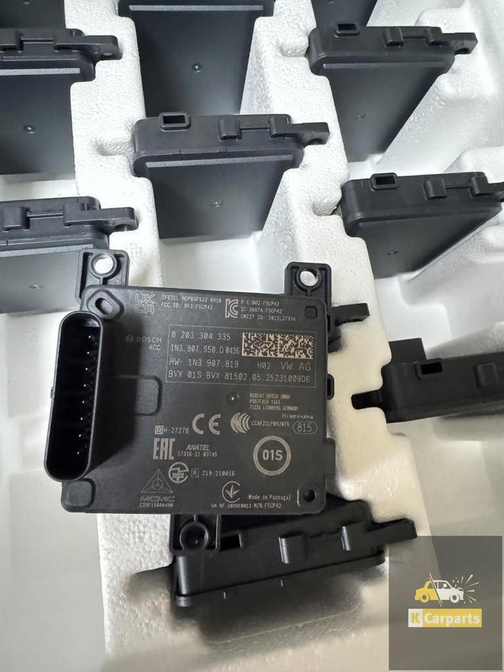 VW TIGUAN TAYRON CT1 RADAR SENSOR VOORZIJDE 1N3907550D, Auto-onderdelen, Overige Auto-onderdelen, Volkswagen, Gebruikt