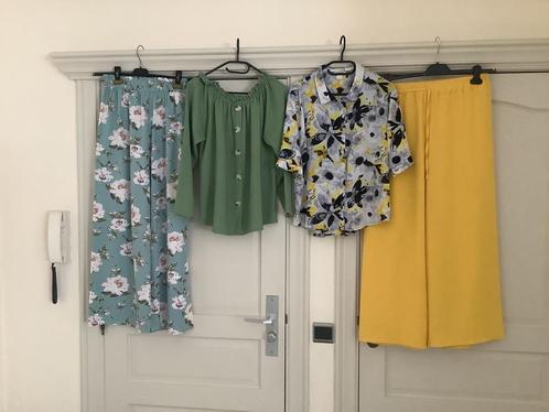 2 broeken + 2 bloesjes samen voor 10 euro, Kleding | Dames, Blouses en Tunieken, Zo goed als nieuw, Maat 38/40 (M), Ophalen