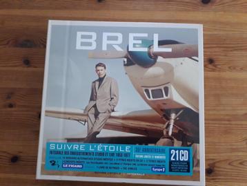 Jacques BREL Suivre l'étoile - Intégrale 2013 -21 cd Barclay beschikbaar voor biedingen