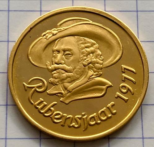 Médaille d'or RUBBENS 1976, PRIX D'OR !, Timbres & Monnaies, Monnaies | Europe | Monnaies non-euro, Monnaie en vrac, Belgique