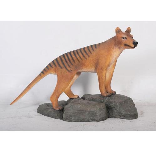 Tigre de Tasmanie — Statue de tigre de Tasmanie Longueur 101, Collections, Collections Animaux, Neuf, Enlèvement ou Envoi