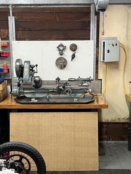 Myford ML7 draaibank te koop., Doe-het-zelf en Bouw, Draaibanken, Gebruikt, Metaaldraaibank, 500 tot 1000 mm, Ophalen