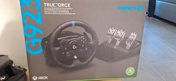 Logitech stuur en pedalen voor xbox. Zo goed als nieuw, Enlèvement, Comme neuf