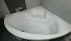 Baignoire d'angle blanc geberit 299€, Enlèvement, Comme neuf, Avec baignoire