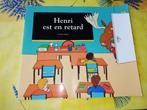 Livre "Henri est en retard" (école des max), Fiction général, Garçon ou Fille, Livre de lecture, Utilisé