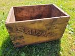 Caisse bois vintage Moutarde SAVORA fabrication anglaise, Ophalen of Verzenden