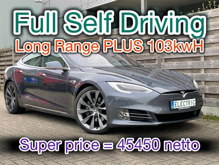 Model S Long Range Plus (103kWh) Full Self Drive, Auto's, Tesla, Bedrijf, Te koop, Model S, Elektrisch, Euro 6, Berline, 5 deurs