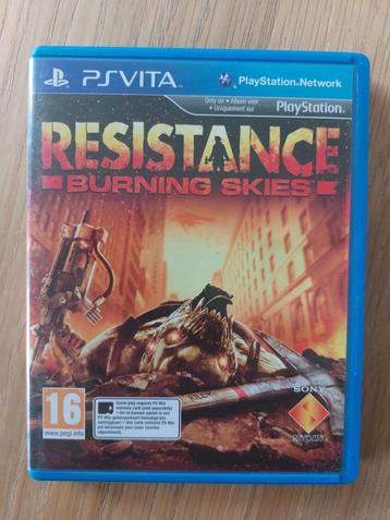 Resistance Burning Skies - PSvita beschikbaar voor biedingen