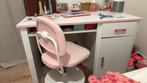 Roze bureau met roze bureaustoel, Ophalen, Zo goed als nieuw, Bureau