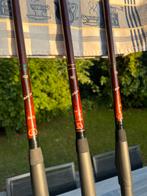 3x bruce ashby handgebouwde hengels !!, Watersport en Boten, Hengelsport | Karpervissen, Ophalen