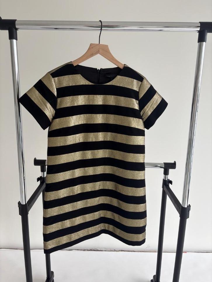 Marc Jacobs kleedje zwart-goud maat 0, Kleding | Dames, Jurken, Zo goed als nieuw, Maat 34 (XS) of kleiner, Zwart, Boven de knie