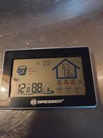 B. BRESSER  Weer station zilver zwart., Audio, Tv en Foto, Ophalen of Verzenden, Zo goed als nieuw, Barometer