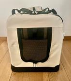 Bench hondentransportbox Juskys Lassie hond stof beige zwart, Dieren en Toebehoren, Ophalen of Verzenden, Nieuw