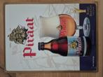 Piraat bier ijzeren reclame plaat, Verzamelen, Biermerken, Ophalen, Gebruikt, Reclamebord, Plaat of Schild, Overige merken