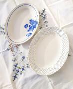 Assiettes 💙vintage de service bleues ( France / Belgique), Antiquités & Art, Enlèvement ou Envoi