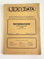 Livret Lexidata Mathématique pour enfants de 10 à 12 ans, Gebruikt, Aucun, Rekenen, Ophalen of Verzenden