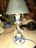 Pied de lampe Capodimonte doré à l'or fin, Antiek en Kunst, Antiek | Keramiek en Aardewerk, Ophalen