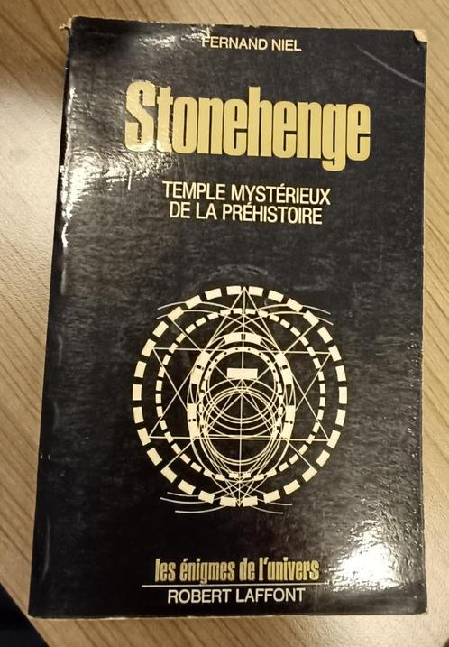 Stonehenge, Temple Préhistoire : Fernand Niel : GRAND FORMAT, Livres, Ésotérisme & Spiritualité, Utilisé, Arrière-plan et information