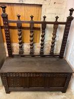 Banc coffre ancien, Antiquités & Art, Enlèvement