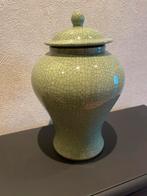 Groen vaasje, Huis en Inrichting, Woonaccessoires | Vazen, Ophalen, Gebruikt, Groen, Aardewerk of Porselein