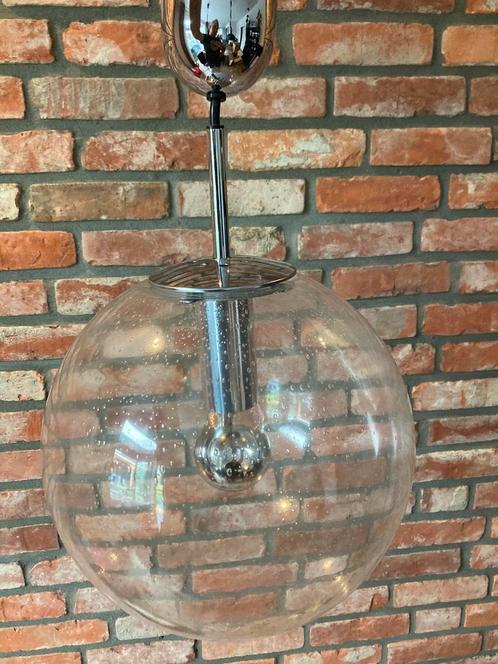 Nieuw Glashutte Limburg design bol lamp, Huis en Inrichting, Lampen | Hanglampen, Zo goed als nieuw, Glas, Ophalen of Verzenden