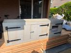 Kast met honden bench, Ophalen, 150 tot 200 cm, Zo goed als nieuw, 25 tot 50 cm