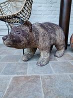 Vintage houten beer, Antiek en Kunst, Ophalen