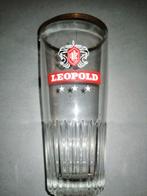 6 Leopold bierglazen, Verzamelen, Biermerken, Ophalen of Verzenden, Zo goed als nieuw, Glas of Glazen, Overige merken