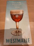 Oude reclame Westmalle, Ophalen of Verzenden, Zo goed als nieuw, Reclamebord, Plaat of Schild, Overige merken