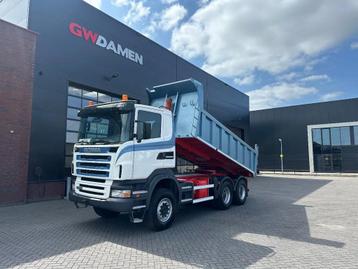 Scania R420 6x6 Kipper / Trekker (bj 2006) beschikbaar voor biedingen