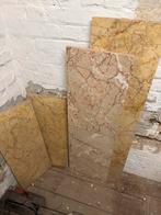 Marmer bladen, Ophalen