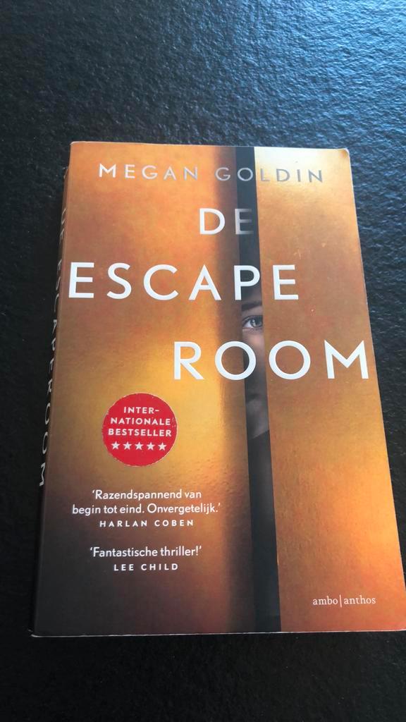 Megan Goldin - De escaperoom, Boeken, Thrillers, Zo goed als nieuw, Ophalen of Verzenden