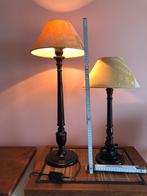 Mooi koppel staande lampen uit speciaalzaak, Ophalen of Verzenden, Zo goed als nieuw, Hout