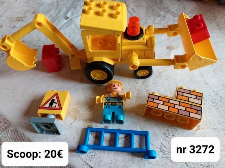 Lego duplo: Scoop on the Road set nr 3272 (3)bob de bouwer, Kinderen en Baby's, Speelgoed | Duplo en Lego, Zo goed als nieuw, Duplo