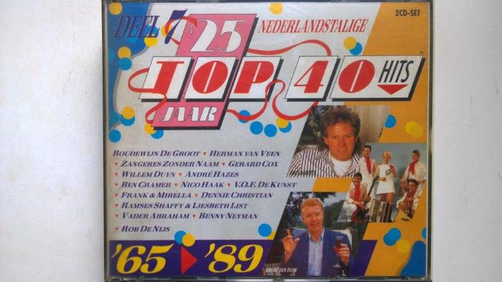 25 Jaar Nederlandstalige Top 40 Hits Deel 7 1965-1989, Cd's en Dvd's, Cd's | Verzamelalbums, Zo goed als nieuw, Nederlandstalig