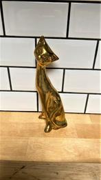 Très beau chat en laiton 25 cm, Antiquités & Art, Antiquités | Bronze & Cuivre, Enlèvement