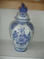 Vaas Delfts blauw met deksel, Antiek en Kunst, Ophalen of Verzenden