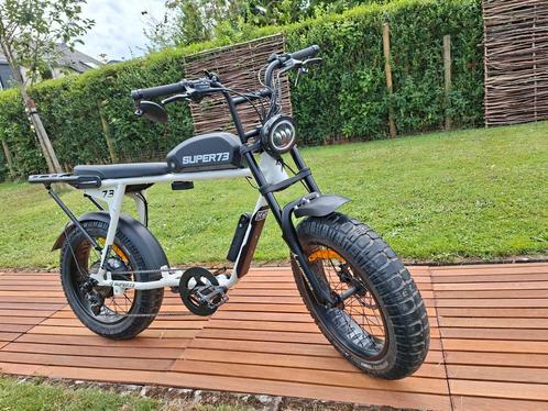SUPER73 S2 in TB-toestand - een witte en een Hudson-blauwe, Fietsen en Brommers, Elektrische fietsen, Zo goed als nieuw, Ophalen