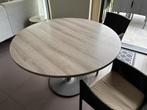 Mooie eetkamertafel of keukentafel "Topinterieur", Huis en Inrichting, Tafels | Eettafels, Ophalen, Gebruikt, Rond, Tijdloos