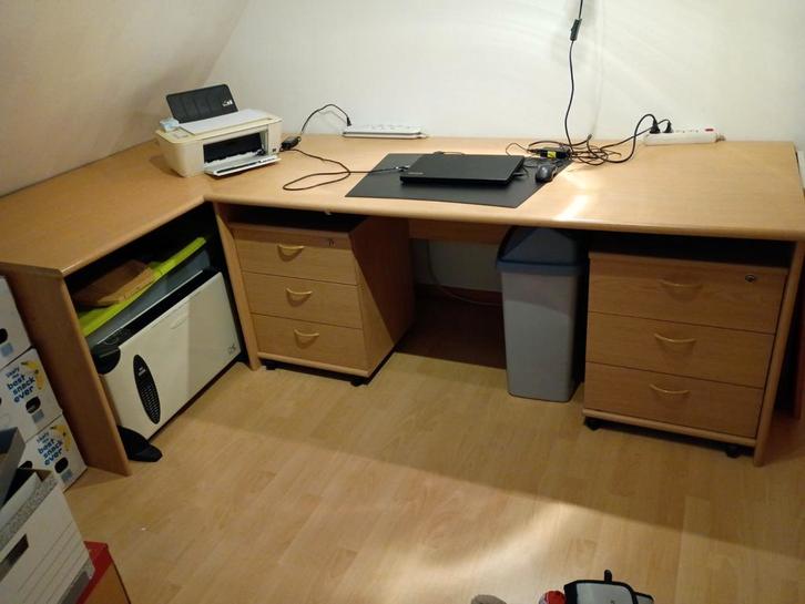 Bureaucombinatie compleet, Huis en Inrichting, Bureaus, Ophalen