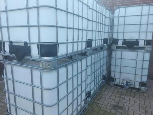 Ibc tanks vaten regenton brandhout houtkrat slowfeeder, Tuin en Terras, Regentonnen, Zo goed als nieuw, Ophalen