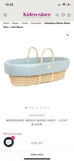 Nobodinoz Moses Nest Hoes - Donkergroen, Kinderen en Baby's, Ophalen