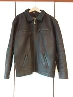 Veste brune en cuir homme XL., Maat 56/58 (XL), Bruin, Zo goed als nieuw, Ophalen