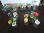 glazen potjes allerlei 150ml - 600ml 34 stuks, Ophalen, Gebruikt, Overige typen