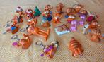 Garfield oude figuren en sleutelhangers, Verzamelen, Film en Tv, Ophalen, Gebruikt, Tv, Actiefiguur of Pop
