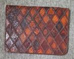 Pochette echte krokodillenleder uit Colombia, Ophalen of Verzenden, Gebruikt