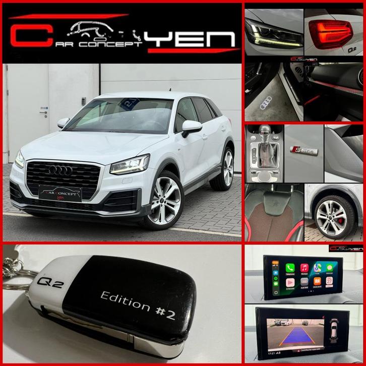Audi Q2 35 TFSI *EDITION #2 *Sport S-Tronic *3x S-Line, Auto's, Audi, Bedrijf, Te koop, Q2, ABS, Achteruitrijcamera, Airbags, Alarm
